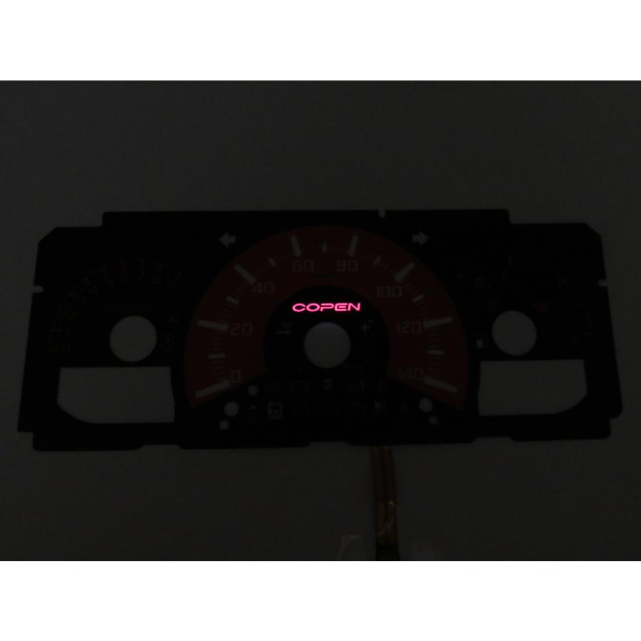 ◇◇New LA400K メーターパネル 黒×赤 Copenロゴ光る インバーター無し