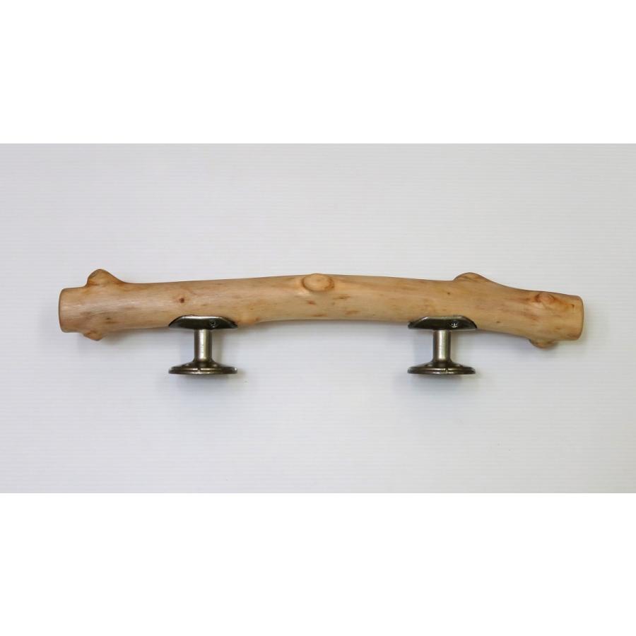 取っ手 手すり ドア取っ手 流木ハンドル ドアノブ 割れ防止加工 金具固定済み出荷 流木ハンドル 一点もの 長さ37 7cm 割れ防止加工 H1385 H1385 レア流木