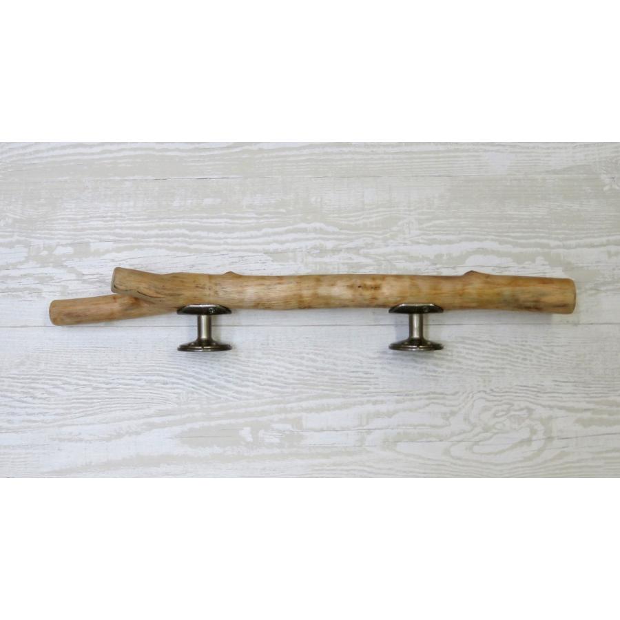 割れ防止加工 取っ手 ドアノブ H1568 金具固定出荷 長さ47 7cm 取っ手 手すり ドア取っ手 ドア 扉 板戸 障子 一点もの 流木ハンドル ヤフー店 レア流木 H1568 流木アートのアトリエ 流木ハンドル インテリア 流木