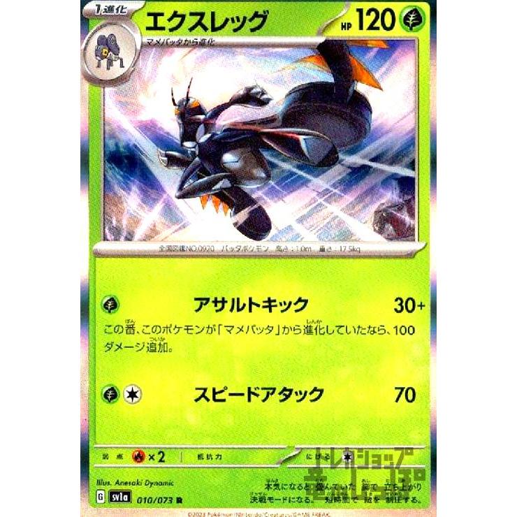 エクスレッグ(010・073 R)/草 ポケモンカード : トレカショップ竜の