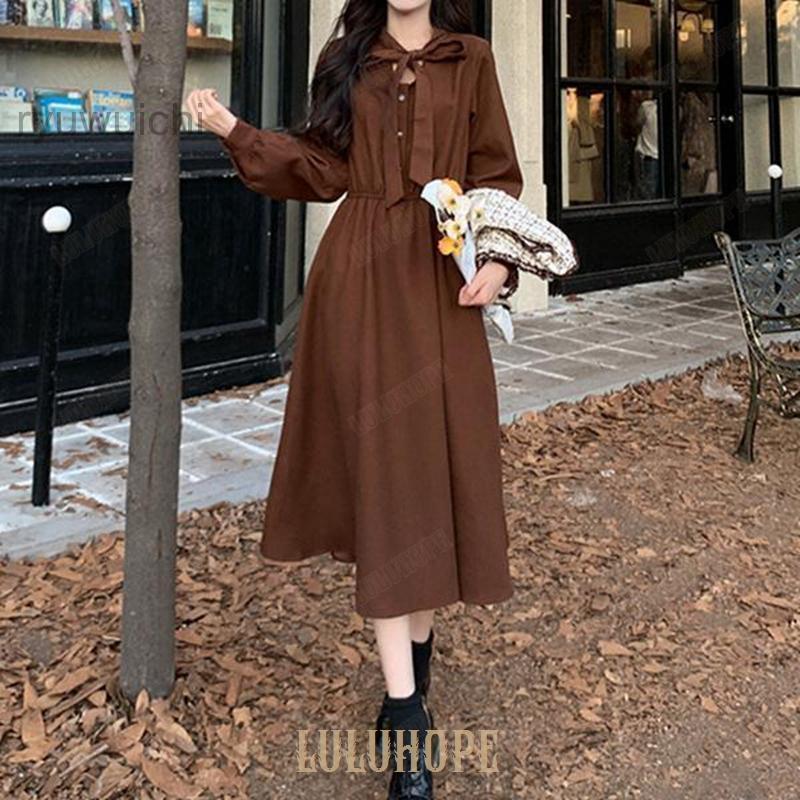 ブランド登録なし ワンピース ベスト 2点セット 冬服 秋冬 長袖 