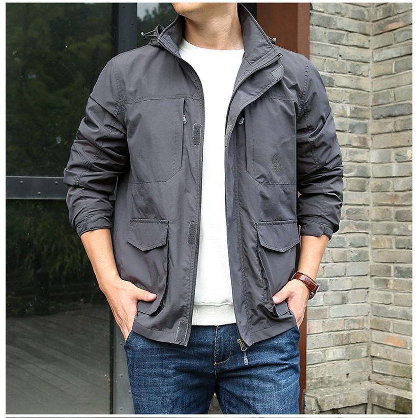 マウンテンパーカー メンズ レディース フード付き パーカー 男女兼用 ジャケット  ミリタリージャケット 撥水 キャンプ 登山 春秋 | ブランド登録なし | 10