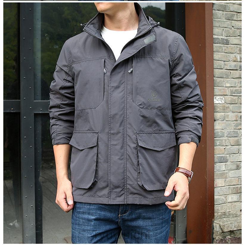 マウンテンパーカー メンズ レディース フード付き パーカー 男女兼用 ジャケット  ミリタリージャケット 撥水 キャンプ 登山 春秋 | ブランド登録なし | 11