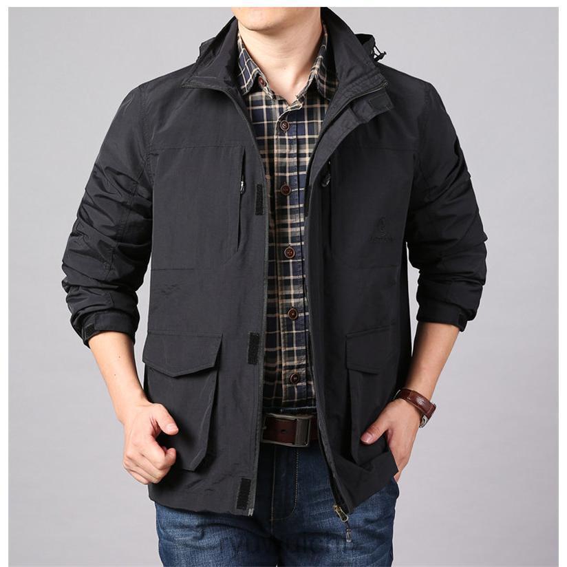 マウンテンパーカー メンズ レディース フード付き パーカー 男女兼用 ジャケット  ミリタリージャケット 撥水 キャンプ 登山 春秋 | ブランド登録なし | 14