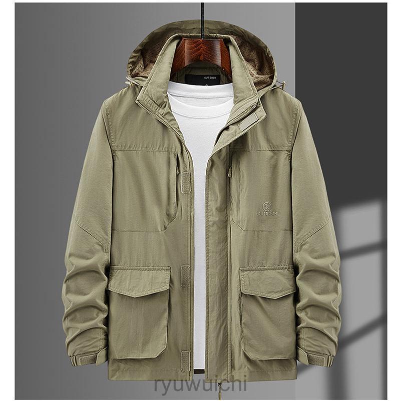 マウンテンパーカー メンズ レディース フード付き パーカー 男女兼用 ジャケット  ミリタリージャケット 撥水 キャンプ 登山 春秋 | ブランド登録なし | 16