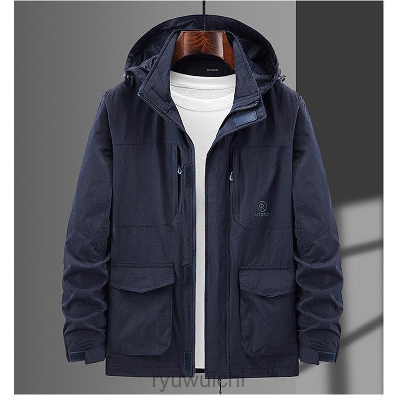 マウンテンパーカー メンズ レディース フード付き パーカー 男女兼用 ジャケット  ミリタリージャケット 撥水 キャンプ 登山 春秋 | ブランド登録なし | 17