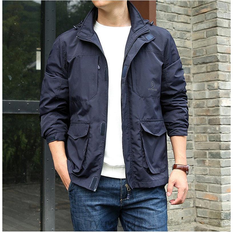 マウンテンパーカー メンズ レディース フード付き パーカー 男女兼用 ジャケット  ミリタリージャケット 撥水 キャンプ 登山 春秋 | ブランド登録なし | 07