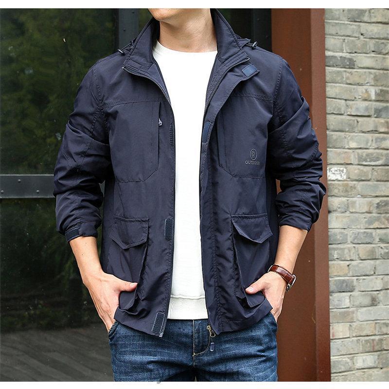 マウンテンパーカー メンズ レディース フード付き パーカー 男女兼用 ジャケット  ミリタリージャケット 撥水 キャンプ 登山 春秋 | ブランド登録なし | 08