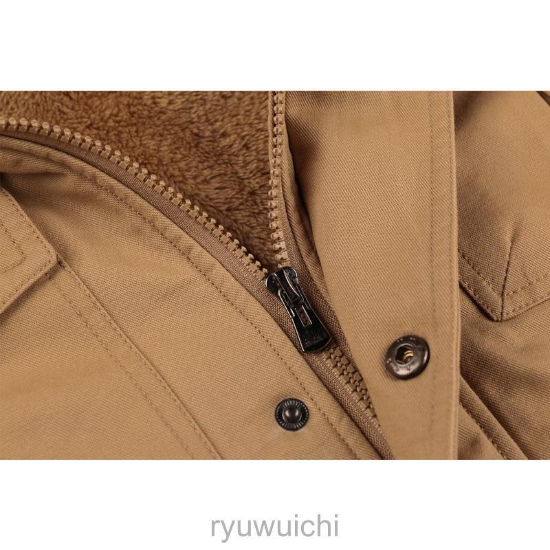 メンズ マウンテンジャケット 防寒 防水 撥水 防風 厚手 裏起毛 裏ボア マウンテンパーカー ミリタリージャケット キャンプ 登山 | ブランド登録なし | 13