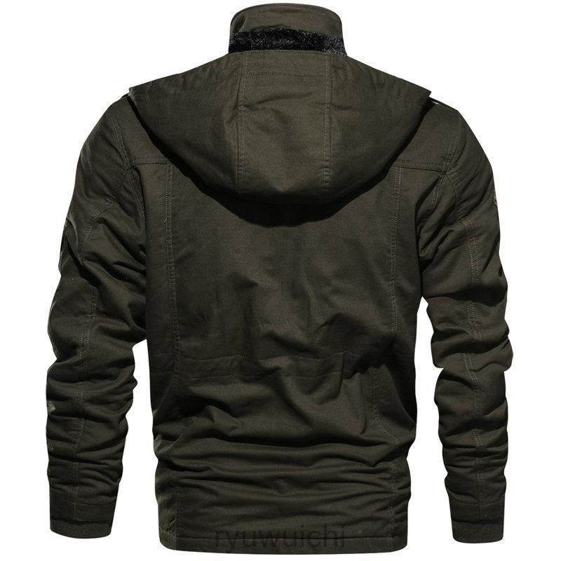 メンズ マウンテンジャケット 防寒 防水 撥水 防風 厚手 裏起毛 裏ボア マウンテンパーカー ミリタリージャケット キャンプ 登山 | ブランド登録なし | 07