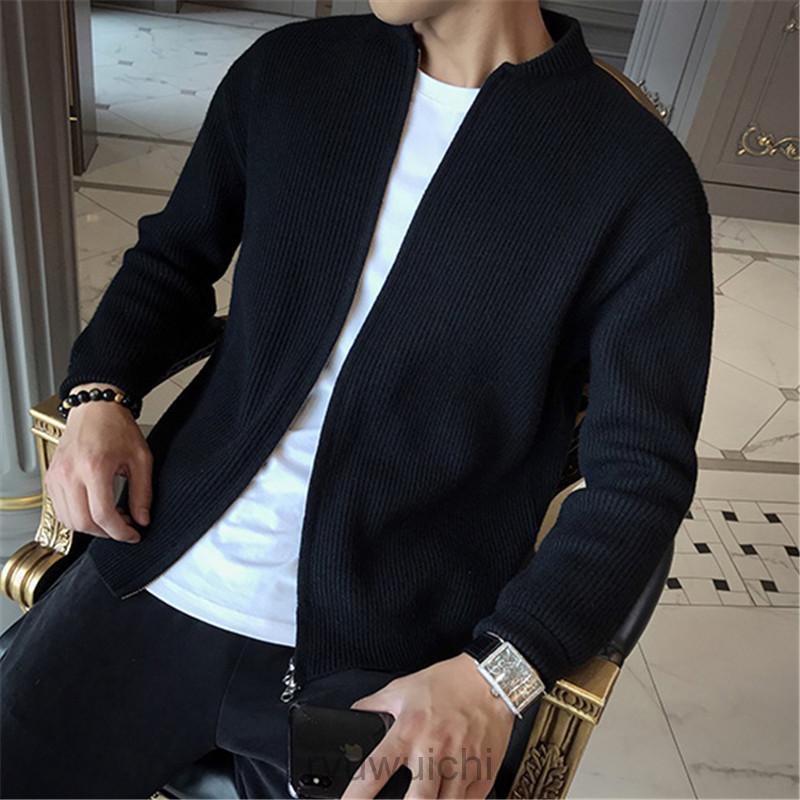 カーディガン メンズ ニット セーター 黒 ジャケット 春 スプリングコート 長袖 羽織り 秋物 春物 冷房対策 ユニセックス パーカー | ブランド登録なし | 09
