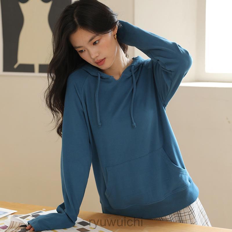 パーカー スウェットＴシャツ アウター レディース シンプル 長袖 厚手 暖かい 春秋 プルオーバー トップス フード付き  一部GJC | ブランド登録なし | 04