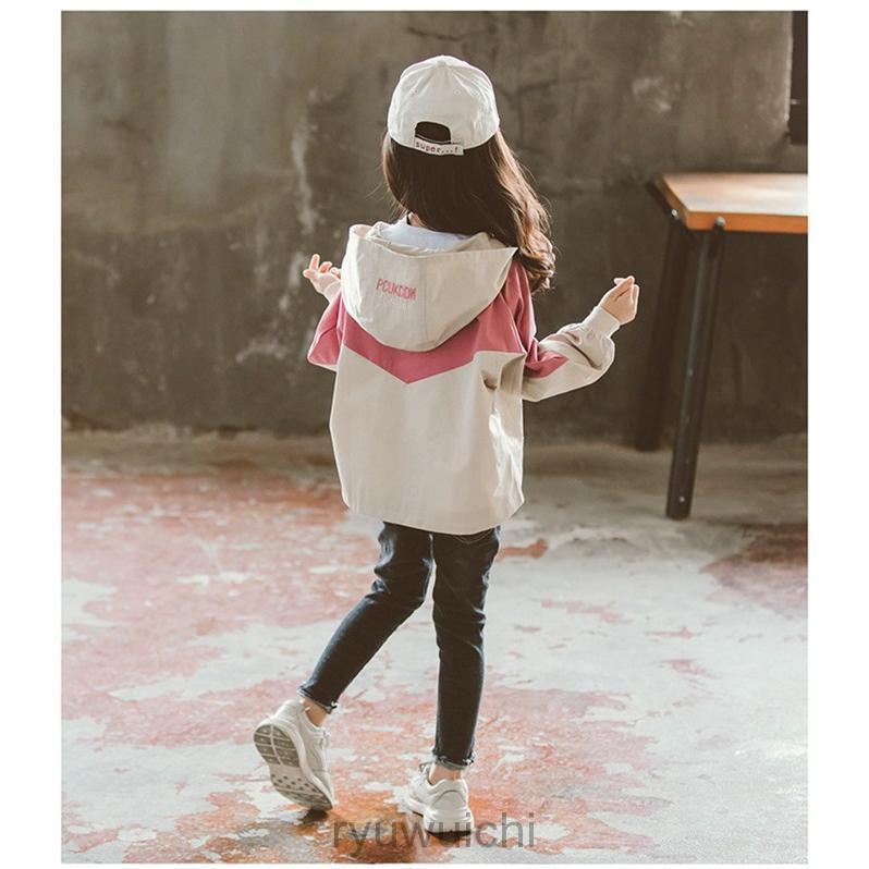 マウンテンパーカー 女の子 子供服 キッズ 子供 アウター ジャケット ウインドブレーカー コート 上着 防風 秋 春 | ブランド登録なし | 07