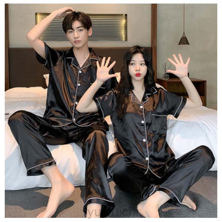 ペア パジャマ 半袖 春夏 カップル ペア ルームウェア 結婚祝い プレゼント カップル ペア パジャマ 冬 ギフト 上下 セット 部屋着 パジャマ | ブランド登録なし | 15