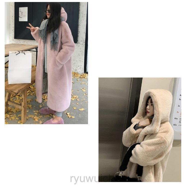 エコファー ファーコート 秋冬 春 エコファー コート ロング丈 ふわふわ モコモココート ボアパーカー レディース 冬アウター モコモコ 防寒 ゆっ | ブランド登録なし | 13