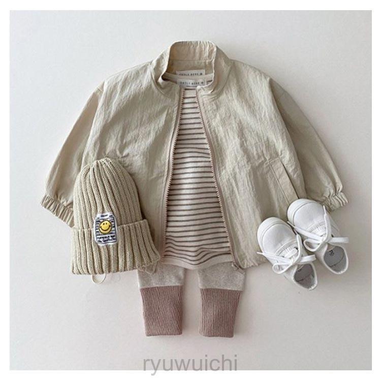 キッズ リブ レギンス バイカラー パンツ  レギパン 10分丈 ベビー服 幼児 ストレッチ 韓国子供服 春秋 冬 女の子 男の子 73 80 90 | ブランド登録なし | 13