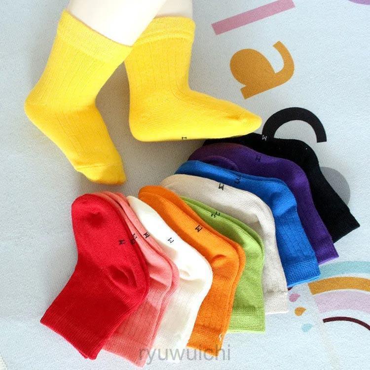 靴下 キッズ ベビー 6足組 ソックス 子供服 クルー丈ソックス 赤ちゃん 女の子 男の子 春秋 冬 フォーマル 無地 10カラー スクールソックス | ブランド登録なし | 04