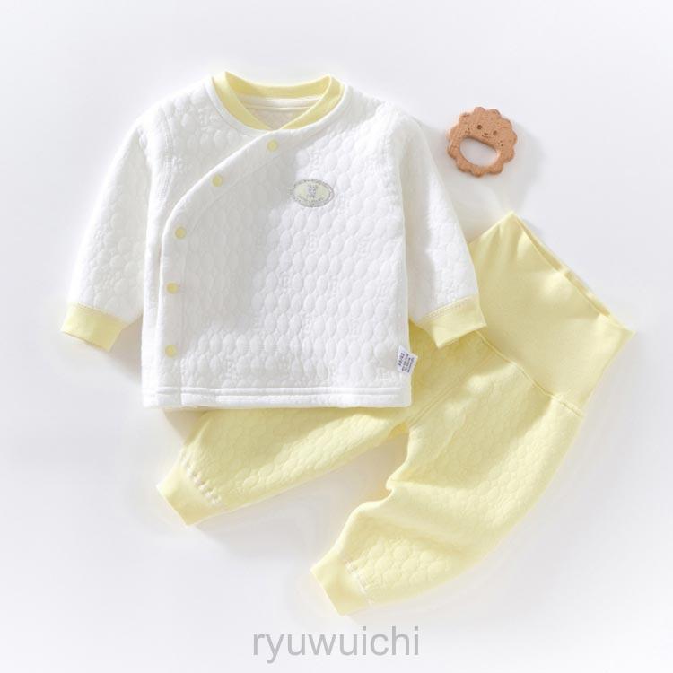 子供服 ルームウェア キルト 長ズボン 春 男の子 秋冬 キッズ 赤ちゃん コットン 上下セット 子供パジャマ 前開き 部屋着 長袖 保温 厚手 ベ | ブランド登録なし | 04