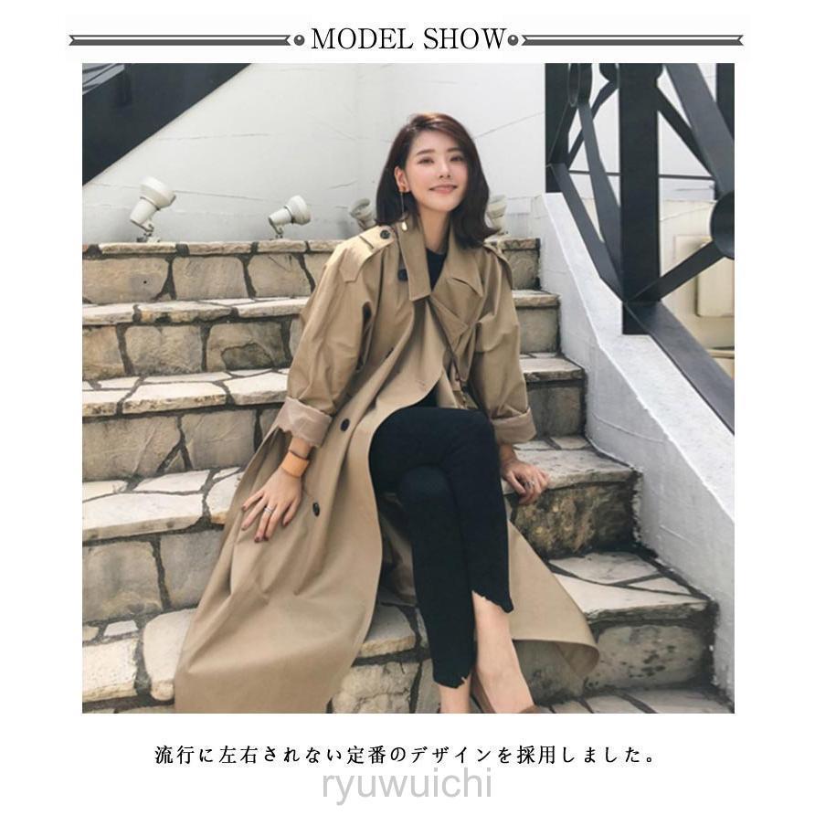 専用出品ですUN3D. フリンジ付きロングコート 青 春 楽天市場】トレンチコート コート レディース 春 秋 冬