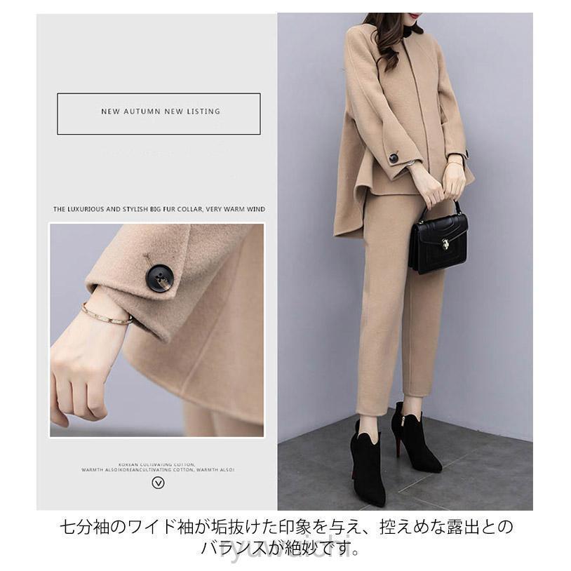 フォーマル 50代 レディース スーツ 母 パンツスーツ 冬 服装 長袖 卒業式 母 服 パンツスーツ 体型カバー おしゃれ セレモニースーツ ママ | ブランド登録なし | 10