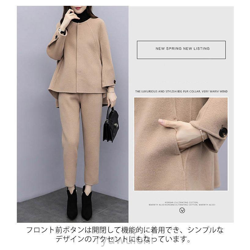 フォーマル 50代 レディース スーツ 母 パンツスーツ 冬 服装 長袖 卒業式 母 服 パンツスーツ 体型カバー おしゃれ セレモニースーツ ママ | ブランド登録なし | 11