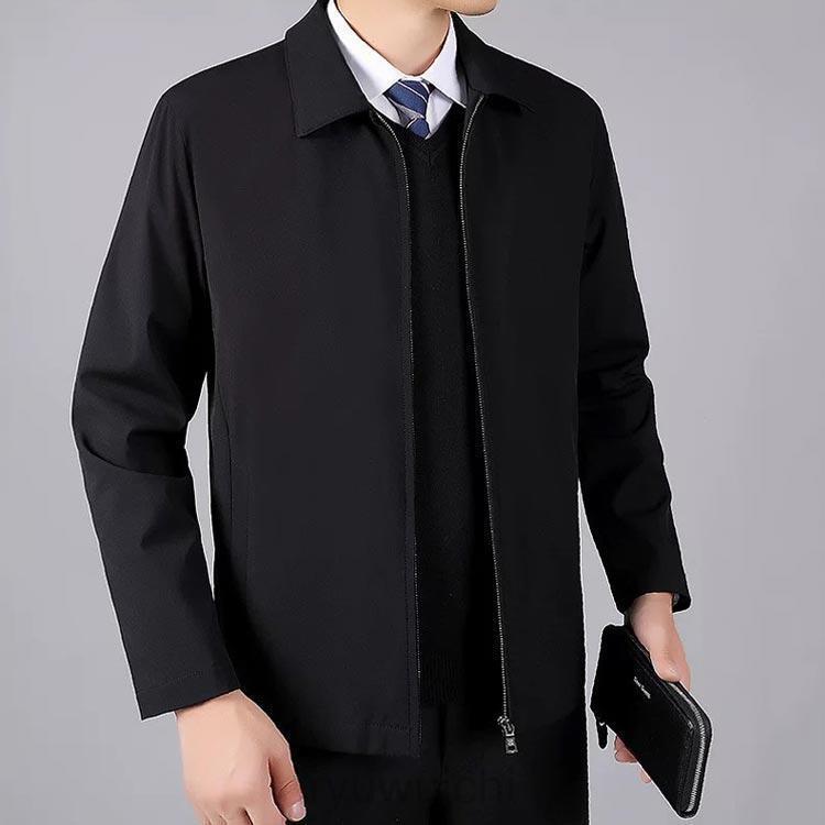 ジャケット 春 きれいめ 軽量 カジュアル ビジネス 通勤 薄手 トップス ジャケット 無地 秋 冬 アウター 仕事着 折り襟 メンズ ゴ | ブランド登録なし | 01
