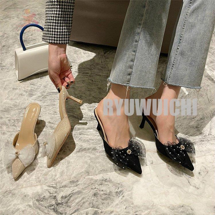 ミュール パンプス ローヒール レディース リボン アクセサリー アクセント かわいい オシャレ ホワイト ブラック ナチュラル モダン 柔らかい 走れる Xjqfw9odjo Www Familyontour De