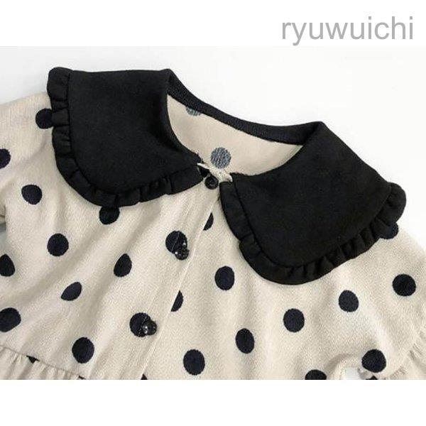 子供服 ワンピース キッズ 長袖 子供ドレス dress 女の子 春秋 シャツワンピース 膝丈 韓国子供服 ジュニア カジュアル 復古風 可愛い 通学着 | ブランド登録なし | 12
