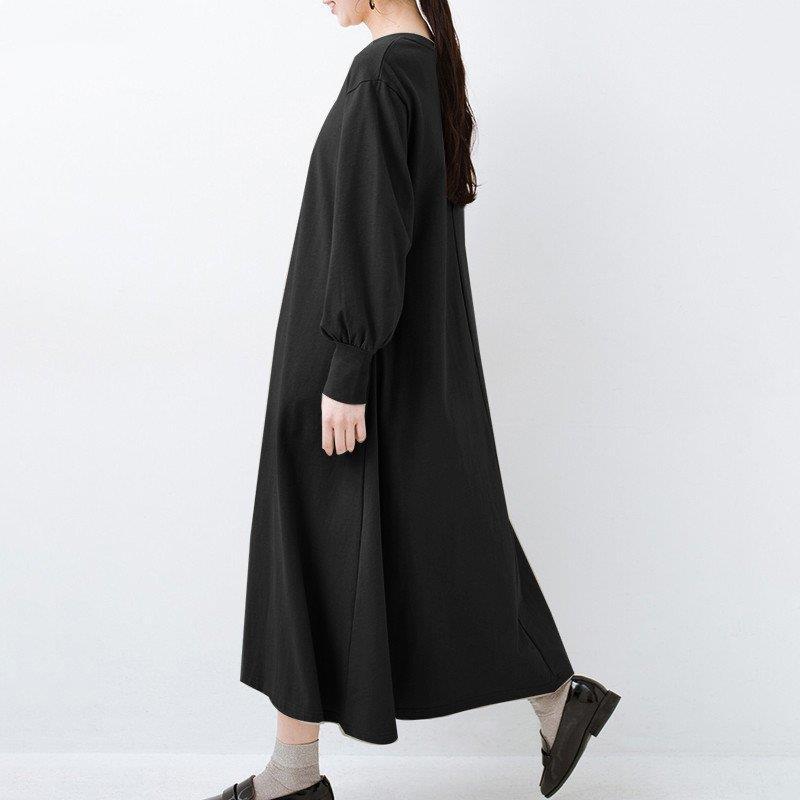 ワンピース 長袖 レディース ロング 大きいサイズ ゆったり ワンピース 長袖 レディース ロング 大きいサイズ ゆったり
