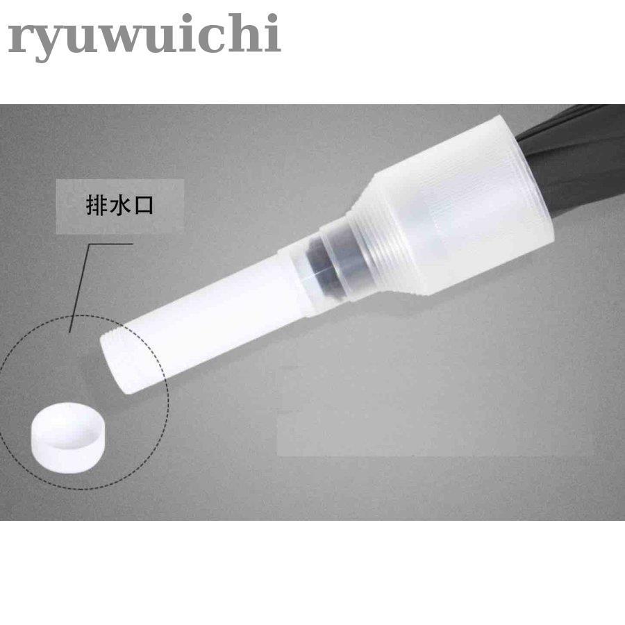 大型 直径100cm 長傘 大きいサイズ 傘 2-3人 カバー付き 傘 防滴 しずく対策 雨傘 ワンタッチ 自動 ジャンプ傘 丈夫 16本骨 大判｜ryuwuichi｜06