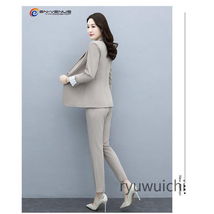 洗える パンツスーツ レディース 大きいサイズ ビジネススーツ