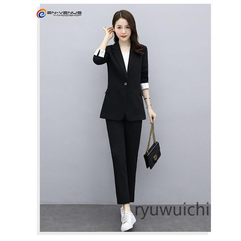 【未使用タグ付♡大きいサイズ】洗える♪AOKI パンツスーツセット XL 春夏 大きいサイズ専門店 SizeMax（サイズマックス）【スーツのAOKI