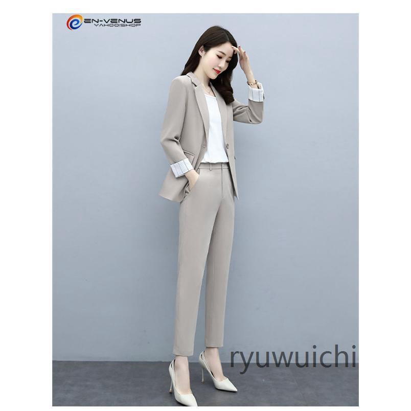 洗える パンツスーツ レディース 大きいサイズ ビジネススーツ