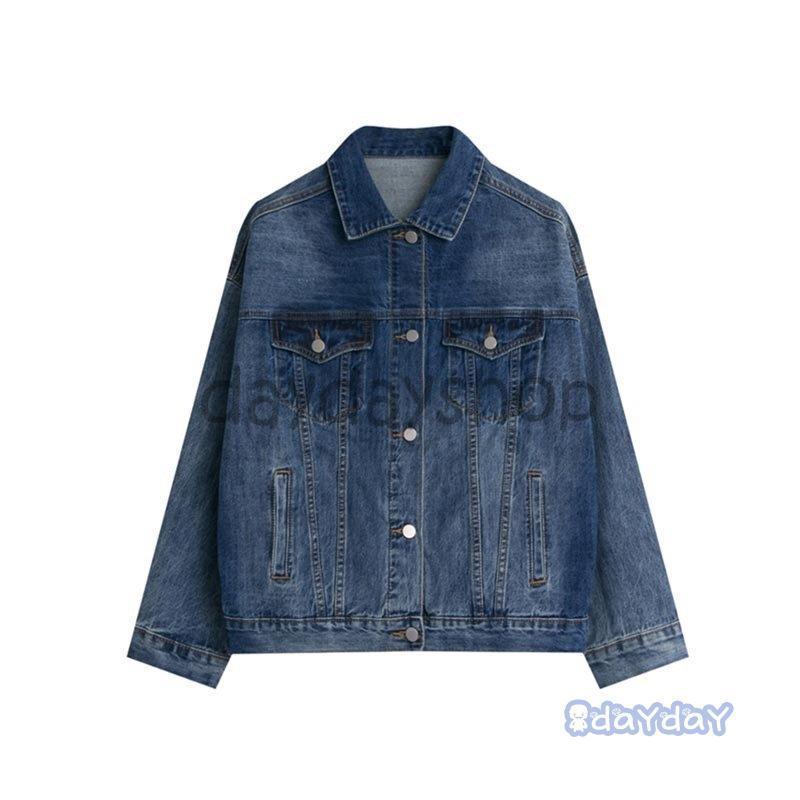 ジャケット女性用デニムコート ジャン レディース アウター長袖 春夏秋
