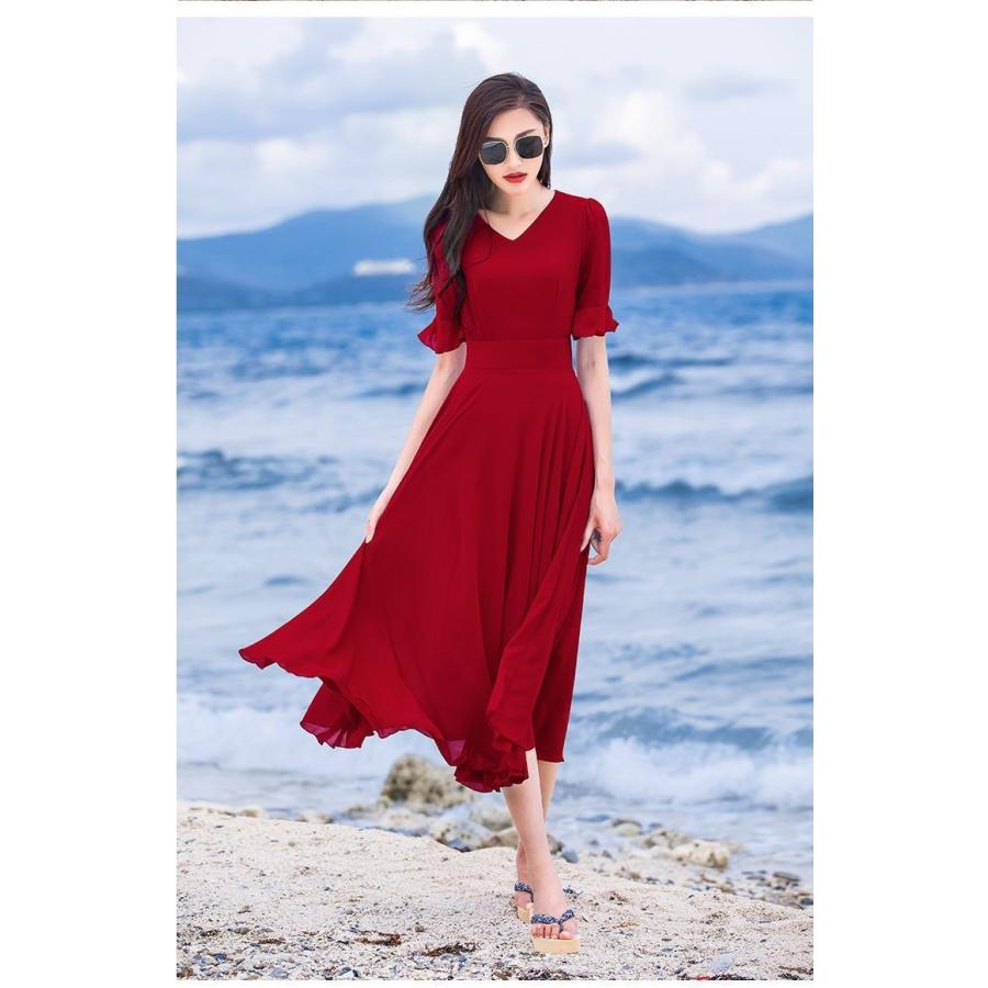 入手困難✨ ワイズ Y's ワンピース コットン レディース ヴィンテージ 赤色 オードリーアンドジョンワッド（Audrey and John Wad）/【綿100