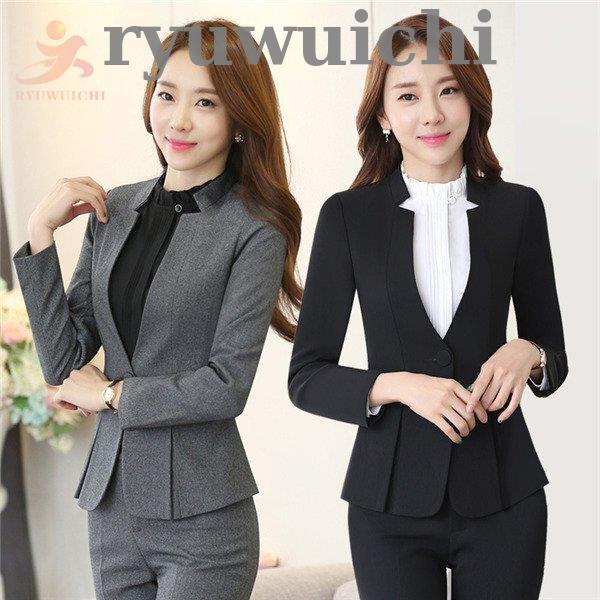 パンツスーツ セットアップ リクルートスーツ ビジネススーツ 2点