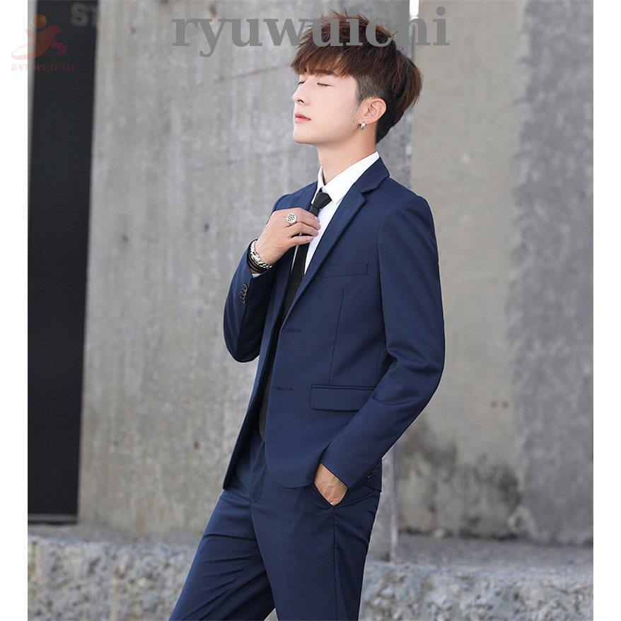 スーツセット メンズスーツ セットアップ フォーマルスーツ ビジネス