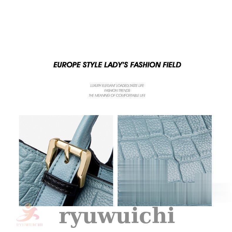 2色 本革牛革バッグ レディース 40代 30代 50代 手提げオシャレ