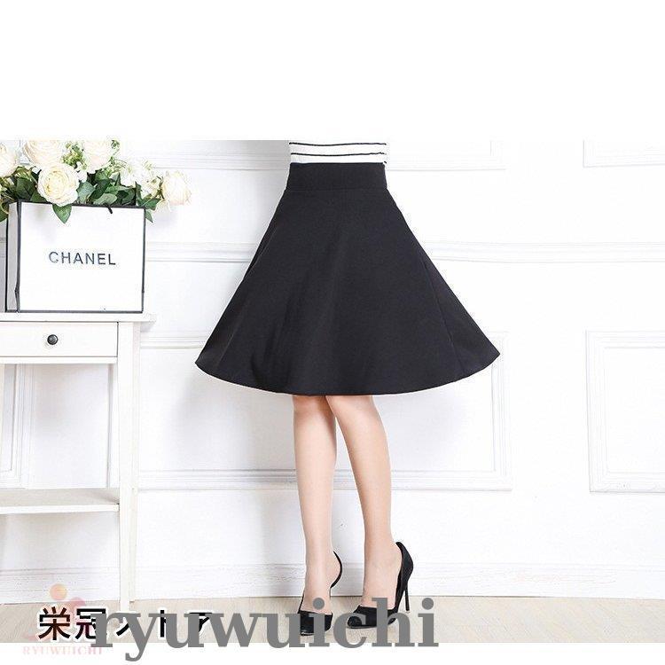 スカート レディース フレアスカート 膝上 ミニスカート 無地 フレア