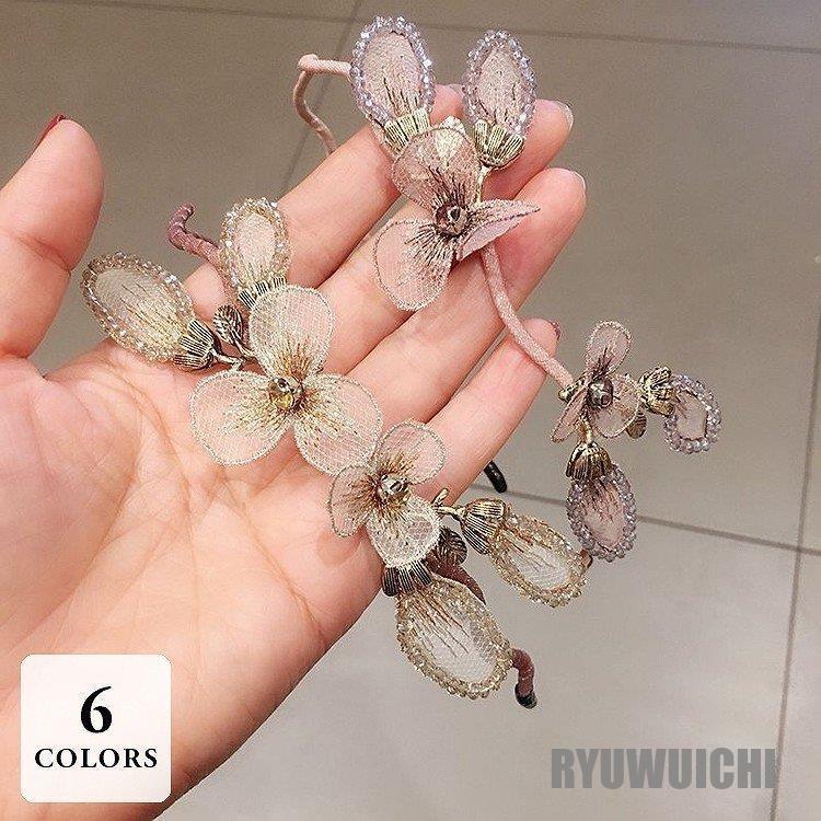 カチューシャ ヘアアクセサリー ヘアアレンジ フラワー 可愛い 髪飾り フラワーモチーフ 他と被らないデザイン1,395円 リーフ ガーリー 妖精 デート レディースアクセサリー ワイズ ズボラーネット バッグ型 特大 コンパクト包装タイプ ZU-015