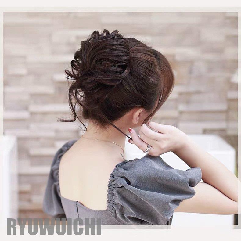 ポイントウィッグ つけ毛 お団子 ポニーテール ポイント ウィッグ エクステ ヘアアクセ おだんご 結婚式 和装 黒髪 P2 Ry0105 Jjjf5 龍一ストア 通販 Yahoo ショッピング