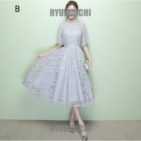 韓国風 お嬢様 ウェディングドレス Aライン レデイース 結婚式 二次会