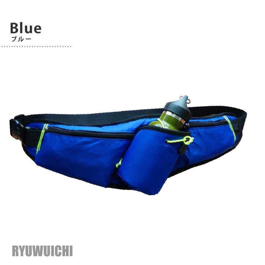 ランニングポーチ ペットボトル 揺れない ウエストポーチ スマホ