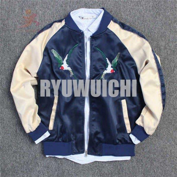 【すぐ発送】鈴蘭 アウター ブルゾン スカジャン 上着 新品 ノーブランド 刺繍 すぐ発送】鈴蘭 アウター ブルゾン スカジャン 上着 新品 ノー