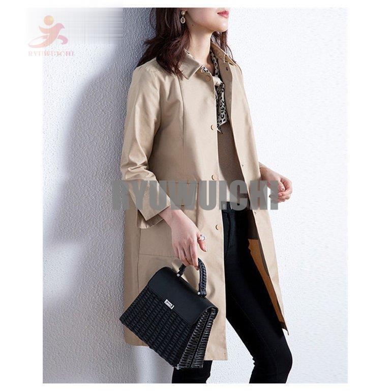 トレンチコート レディース チェスターコート ロング丈 韓国 ブランド テーラードコート 通勤 秋冬 体型カバー 細身 大きいサイズ 代 30代 40代 50代 Ry10 Lpnsm1605 龍一ストア 通販 Yahoo ショッピング