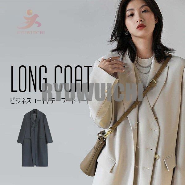 トレンチコート レディース ロングコート テーラードコート スーツコート ビジネスコート チェスターコート アウター 細身 通勤 ブランド 30代 40 代 上品 Ry10 Lpnsm1607 龍一ストア 通販 Yahoo ショッピング