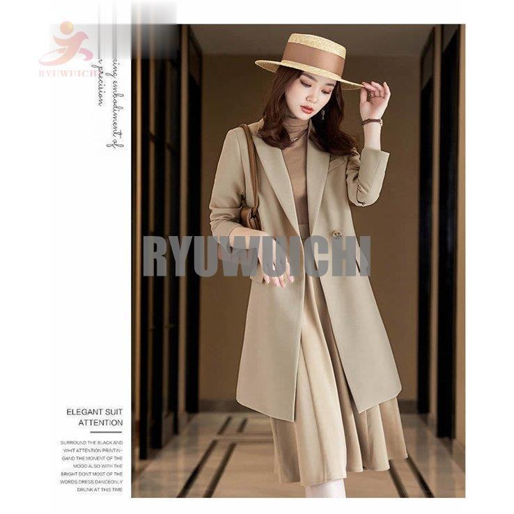 ステンカラーコート レディース テーラード トレンチコート ビジネスコート ロングコート スーツコート 秋 冬 30代 40代 細身 着痩せ 大きいサイズ Ry10 Lpnsm2441 龍一ストア 通販 Yahoo ショッピング