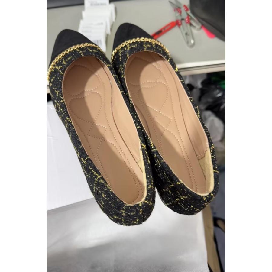 パンプス レディース ぺたんこ フラットシューズ 通勤通学 ローヒール