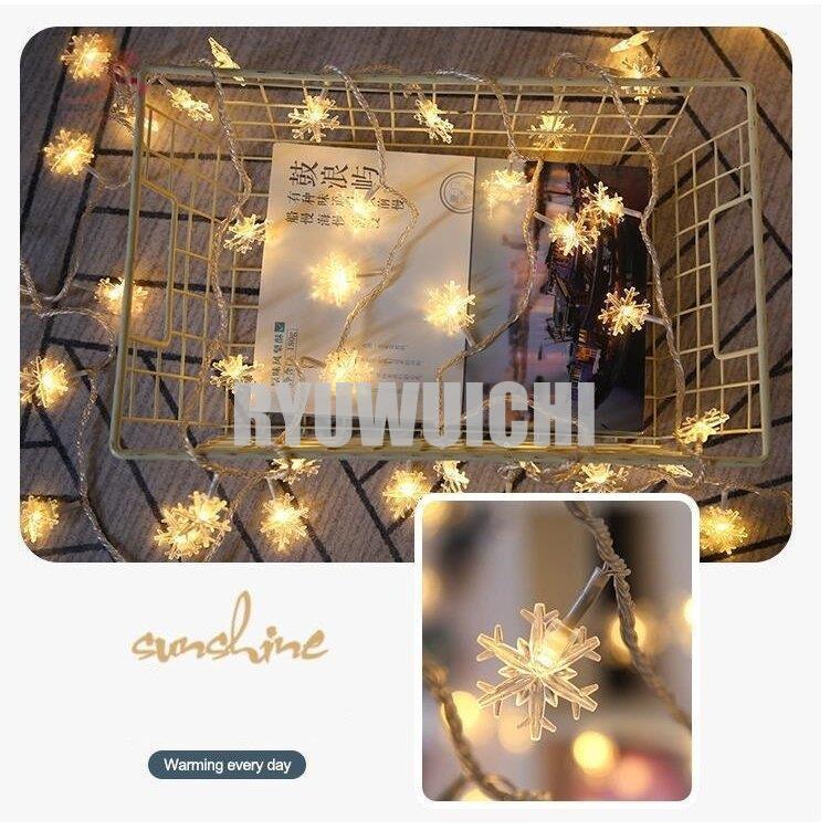 LED電飾 クリスマス イルミネーションライト 装飾ライト 3m スノーフレーク 20個 クリスマスツリー 雪 装飾 乾電池式 オーナメント 飾り 屋外 室内 :ry1022-essd38:龍一ストア - 通販 - Yahoo!ショッピング LED電飾 クリスマス イルミネーションライト 装飾ライト 3m スノーフレーク 20個 クリスマスツリー 雪 装飾 乾電池式 オーナメント 飾り 屋外 室内 :ry1022-essd38:龍一ストア - 通販 - Yahoo!ショッピング