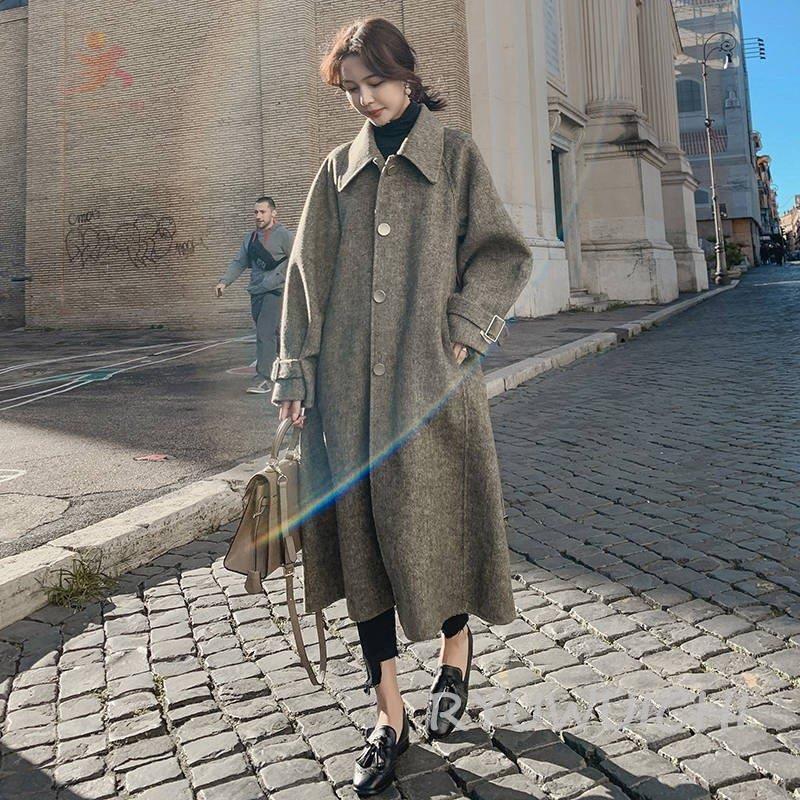 卸し売り購入 コート ラシャ 冬 秋 レディース ロング丈 チェスターコート 上品 お洒落 ファッション お洒落 厚手暖かい 大きいサイズ アウター Ol 通勤 体型カバー 40代 30代 大人 着痩せ ベルト付き コート アウター Albinofoundation Org